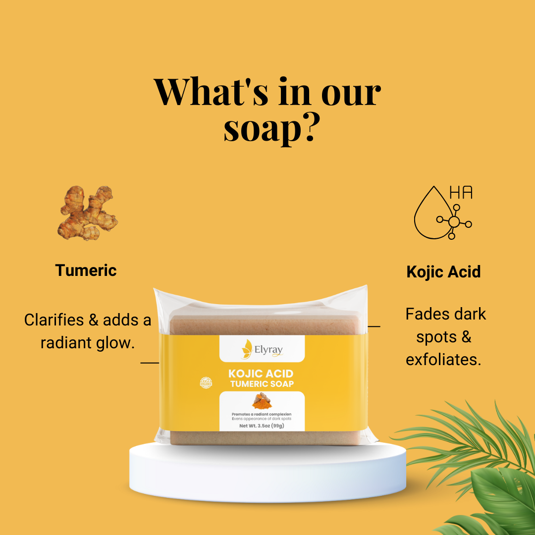 Kojic Acid Tumeric Soap